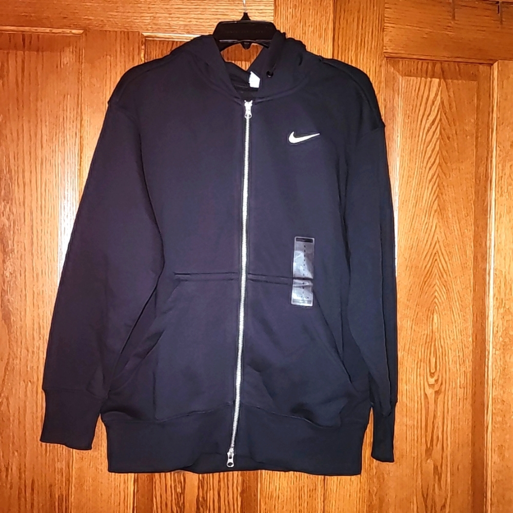 NIKE oversized full zip hoodie